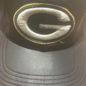🧢 Vintage Green Bay Packers Leather Cap – Rare NFL Classic! 🧀